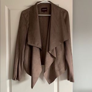 Tan suede jacket